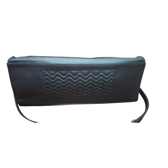 Zanellato Nina Tote Leather Shoulder Bag Satchel Minimalist Zip Compartments - Picture 14 of 16